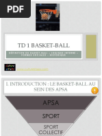 TD BB Définition Et Historique Du Basket-Ball