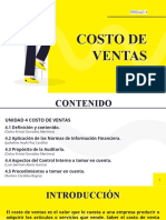 Unidad 4 Costo de Ventas