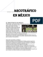 El Narcotráfico en México