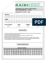 2º Ano - 2º SIMULADO - OFICIAL