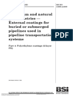 BS ISO 21809-4 Polyethylene Coatings - 2 Layer PE