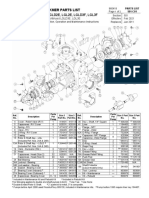 Blackmer Parts List: Pump Models: Lgld2E, Lgl2E, Lgld3F, Lgl3F