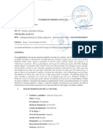 Cbeida: Slim Ref: Entre Ca de Informe de Primer Contacto de Ig - Abriela.14:Dia Étave" Cod:101102012104297