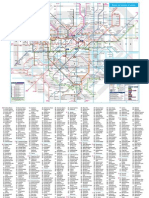 Oyster Rail Services Map