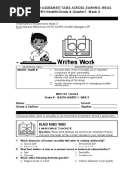 Grade8 Q1 WW3 MAPEH HEALTH