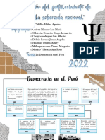 Democracia en El Perú