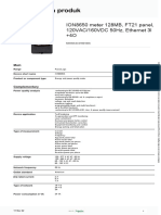 PowerLogic ION8650 - M8650A4C0H5E1B0A