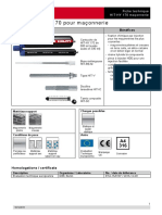 Fiche Technique de La Resine HT HY 170 Pour Chevillage Sur Maconnerie Fiche Technique ASSET DOC LOC 5494687