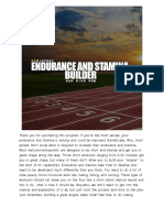 Endurance Stamina Builder Rxmindset