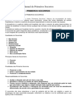 Manual Primeiros Socorros