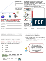 Lista 04 - Trabalho Avaliativo 2º Ano Especial I