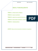 Apuntes de Química - 1º de Bachillerato 2020 21