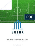 Proposition D'offre - Sofax