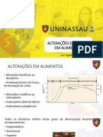 Aula - Alterações e Fraudes em Alimentos