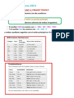 5to 1era, 2da y 3era PRESENT PERFECT 2021