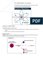 Strand 7 - Atomic Physics (Yr 12)