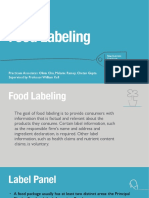 Food Labelling