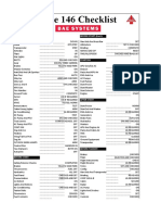 BAe 146 Checklist