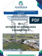 Informe Hidrologico e Hidraulico