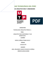 Ensayo de Sostenibilidad Arquitectónica y Beneficios