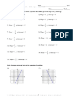 MAT 830 - Writing Equations Review