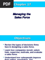 Managing The Sales Force