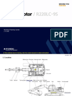 R220LC 9S+Swing+Motor