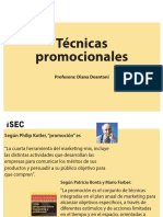 Técnicas Promocionales