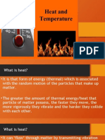 Heat and Temperature Powerpoint