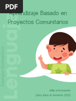 Aprendizaje Basado en Proyectos Comunitarios