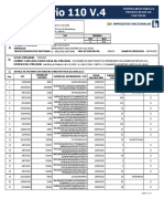 Formulario 110 V.4: Formulario para La Presentacion de Facturas