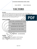 Vectors Study Material