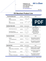 KH Neochem - 2018 Product - List - Ecat