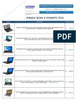 LISTA PRECIOS COMPUTO - Tiendo WIFIMAX