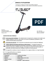 Notice Trottinette xm8 Flyblade