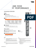 Momentum Noise Ride Comfort Elevator Factsheet Buea en