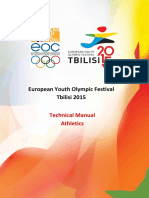 Eyof Tbilisi 2015 Athletics Technical Manual