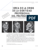 Crisis de La Identidad Profesional