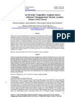 Perbandingan Strategi Competitive Analysis Antara Indomaret Dan Alfamart Menggunakan Metode Analisis Porter's Five Forces