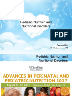 Pediatric Nutrition and Malnutrition