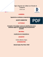 Formativo 3 Investigar Cual Es La Clasificación de Los Sistemas Según Su Capacidad de Procesamiento Paralelo - 7245