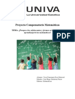 Proyecto Matemáticas