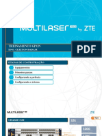 Multilaser PRO by ZTE - CONFIGURACAO OLT TREINAMENTO