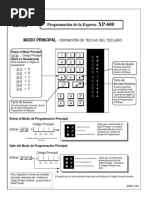 NAPCO XP600 Programacion