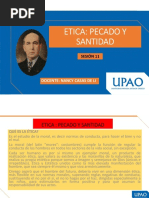 Clase Semana 11 - Ppt.11.ética, Pecado y Santidad