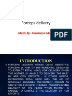 Forceps Delivery