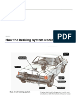 How The Braking System Works - How A Car Works