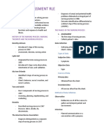 Health Assessment Rle: The Nursing Process