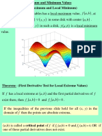 14.7 Maximum and Minimum Values