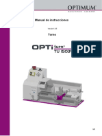 Manual de Instrucciones de Torno Alazka